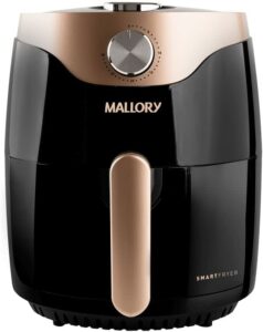 Fritadeira Elétrica Mallory Smart Fryer 3 Litros Preto/Dourado - 127V 
